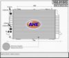 AHE 102.015/O Radiator, engine cooling